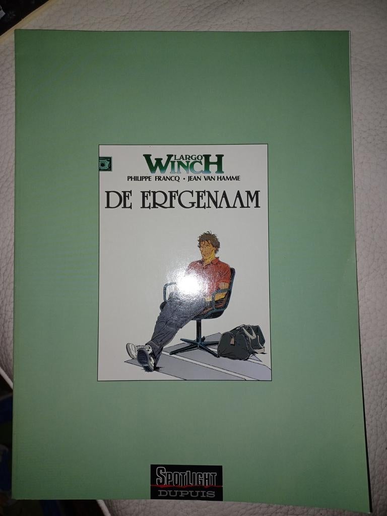 Largo Winch De erfgenaam Franq Van Hamme, Boeken, Stripverhalen, Eén stripboek, Ophalen, Zo goed als nieuw, P. Francq