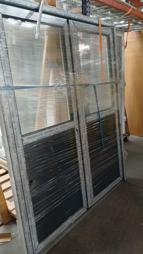 Dubbele deur 180 x215  opruiming nu extra goedkoop va€799!, Ophalen, 120 cm of meer, Nieuw, Buitendeur