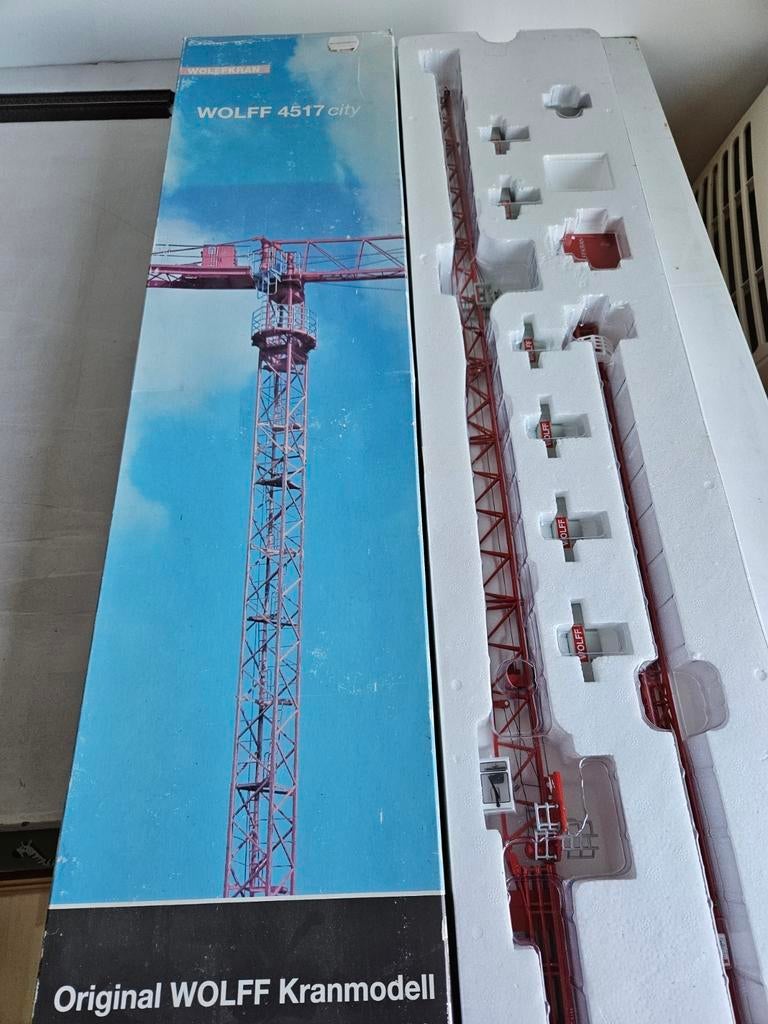 Grue Wolff 4517 modèle h0, Enlèvement, Comme neuf, Pont, Tunnel ou Bâtiment, Märklin