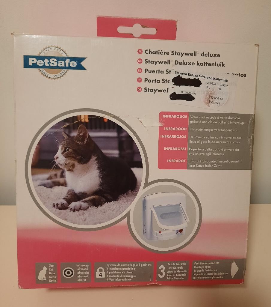 Petsafe kattenluik infrarood, Dieren en Toebehoren, Ophalen of Verzenden, Nieuw
