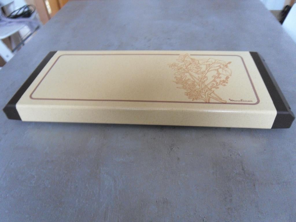 Chauffe-plat émaillé Moulinex 220 V, Electroménager, Plaques de gril, Enlèvement, Comme neuf, Gril en pierre