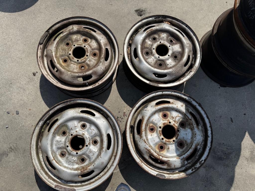 4 Ford Transit velgen van plaatstaal, Auto-onderdelen, Ophalen, Gebruikt, Ford