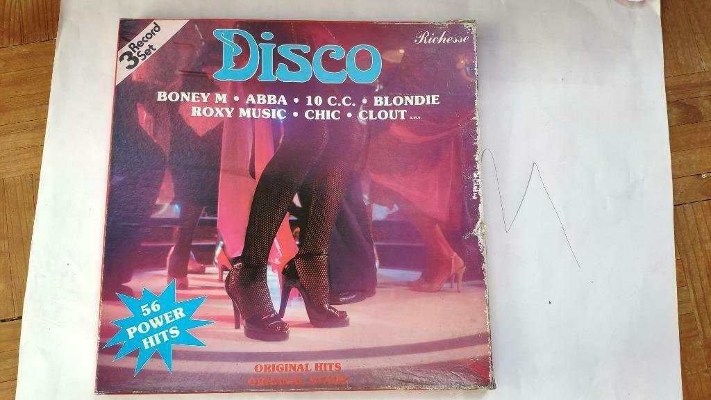 Disco verzamelaar 3 record box SONICA speciale editie LP, Ophalen of Verzenden, 12 inch, Overige genres, EP