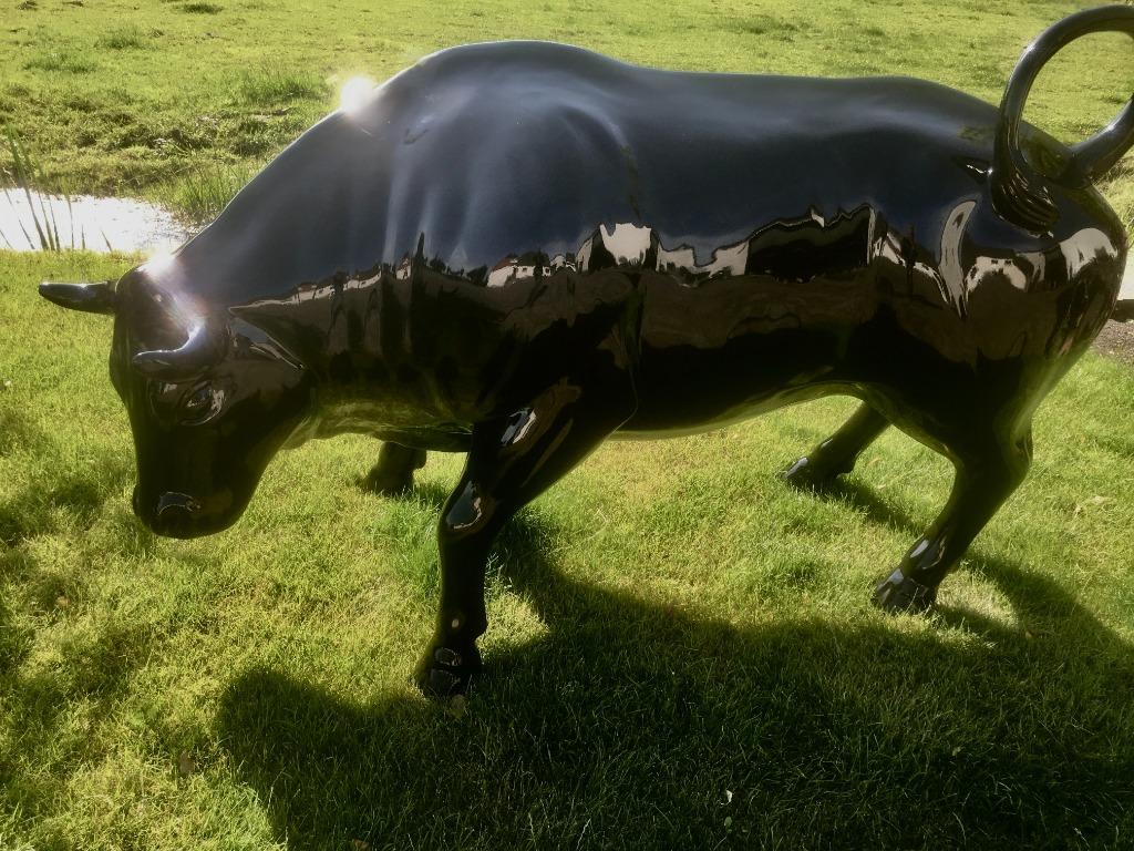 Koe paard koeien paarden beelden, Tuin en Terras, Tuinbeelden, Ophalen of Verzenden, Nieuw, Kunststof, Dierenbeeld