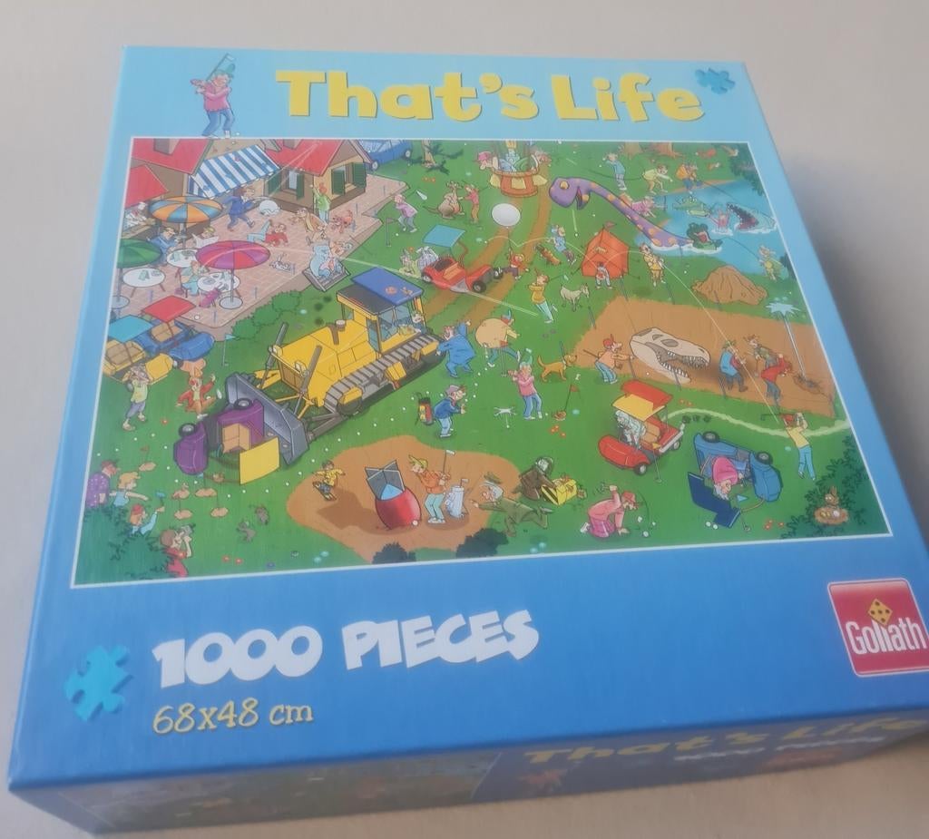 Goliath puzzel 1000  That´s Life - Graafmachine, Ophalen of Verzenden, Zo goed als nieuw