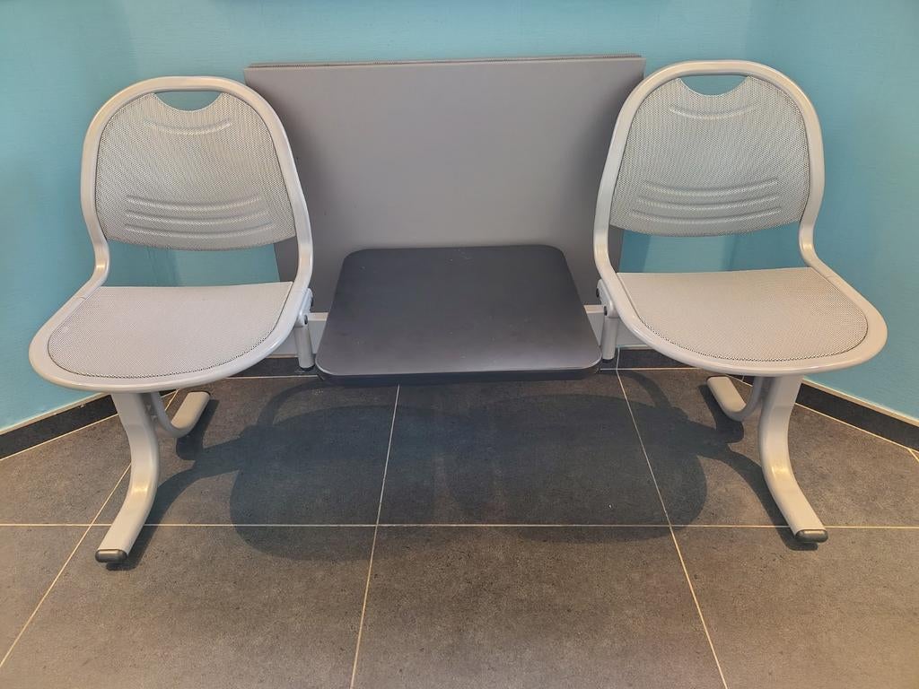 Banquette de salle d'attente., Articles professionnels, Réception ou Hall d'entrée, Enlèvement, Utilisé, Chaise
