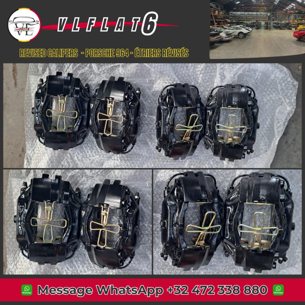 Étriers révisés pour Porsche 964, Autos : Pièces & Accessoires, Freins & Transmission, Porsche, Révisé, Enlèvement ou Envoi