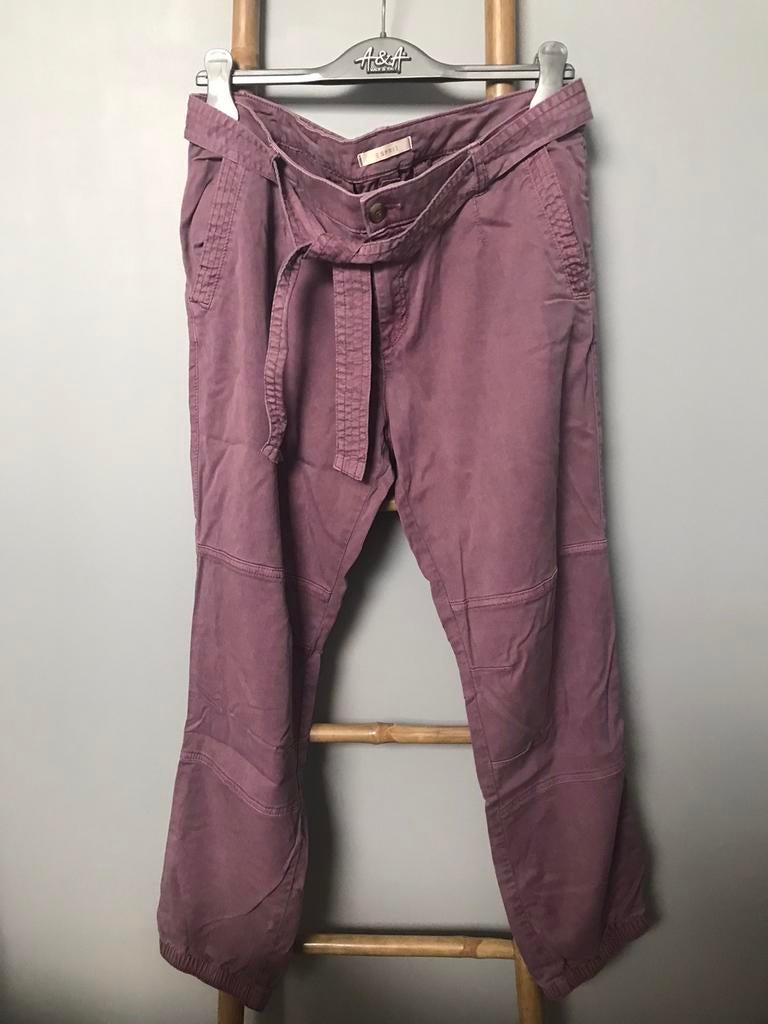 Mauve Esprit broek maat 42., Esprit, Nieuw, Paars, Lang