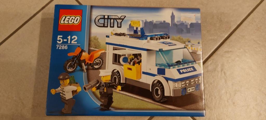Lego City: Politie + Boef op moto (7286), Ophalen of Verzenden, Zo goed als nieuw, Complete set, Lego