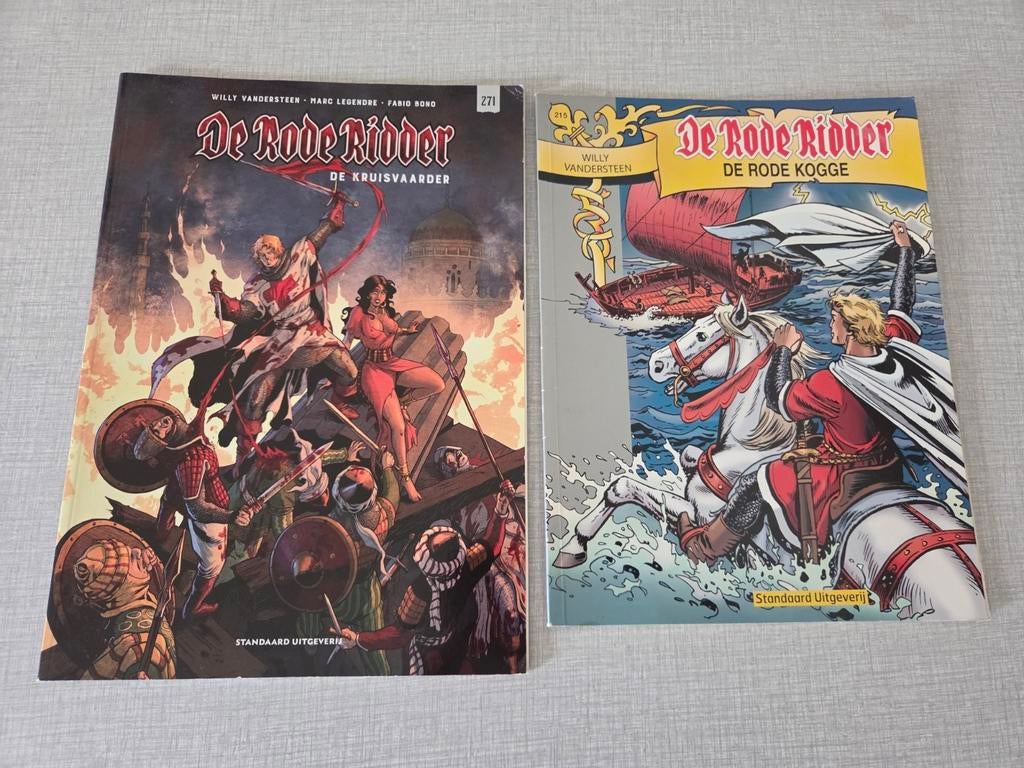 2 x The Red Knight 1ère édition., Plusieurs BD, Enlèvement ou Envoi, Willy Vandersteen, Comme neuf