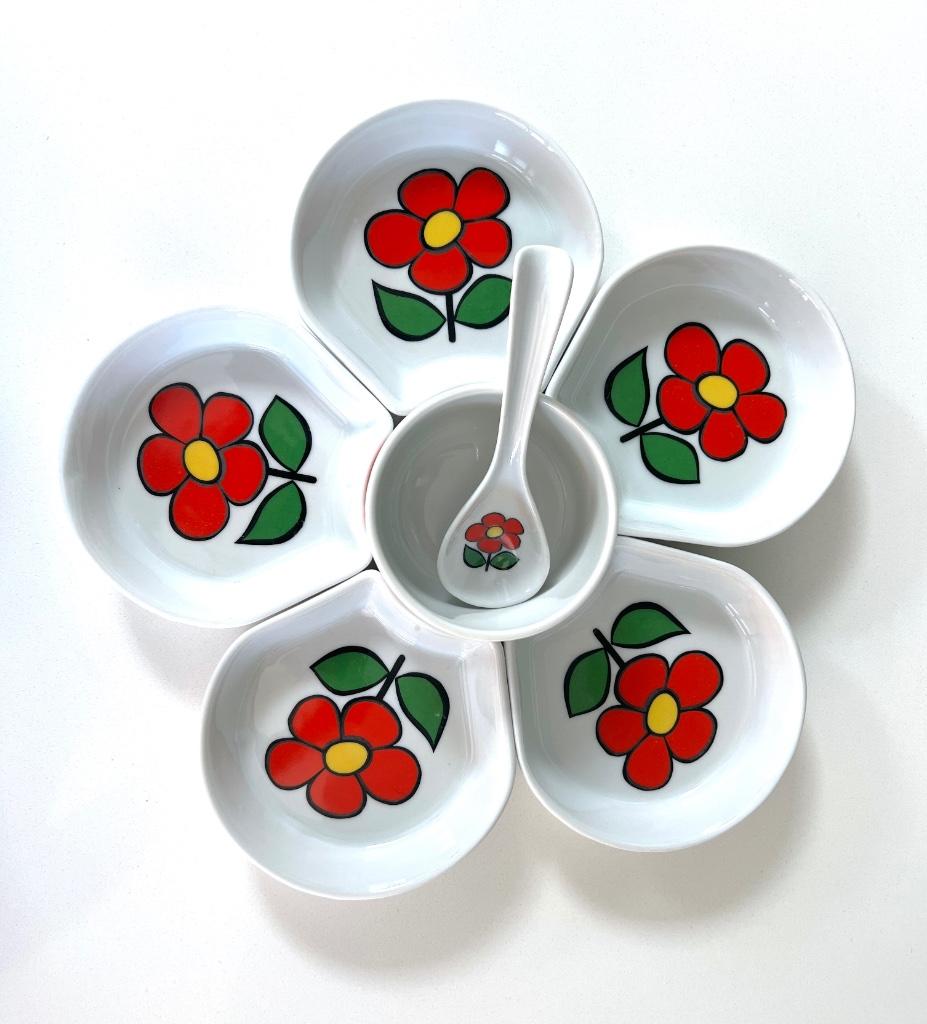 Vintage setje Herrandiz porcelain, Ophalen of Verzenden