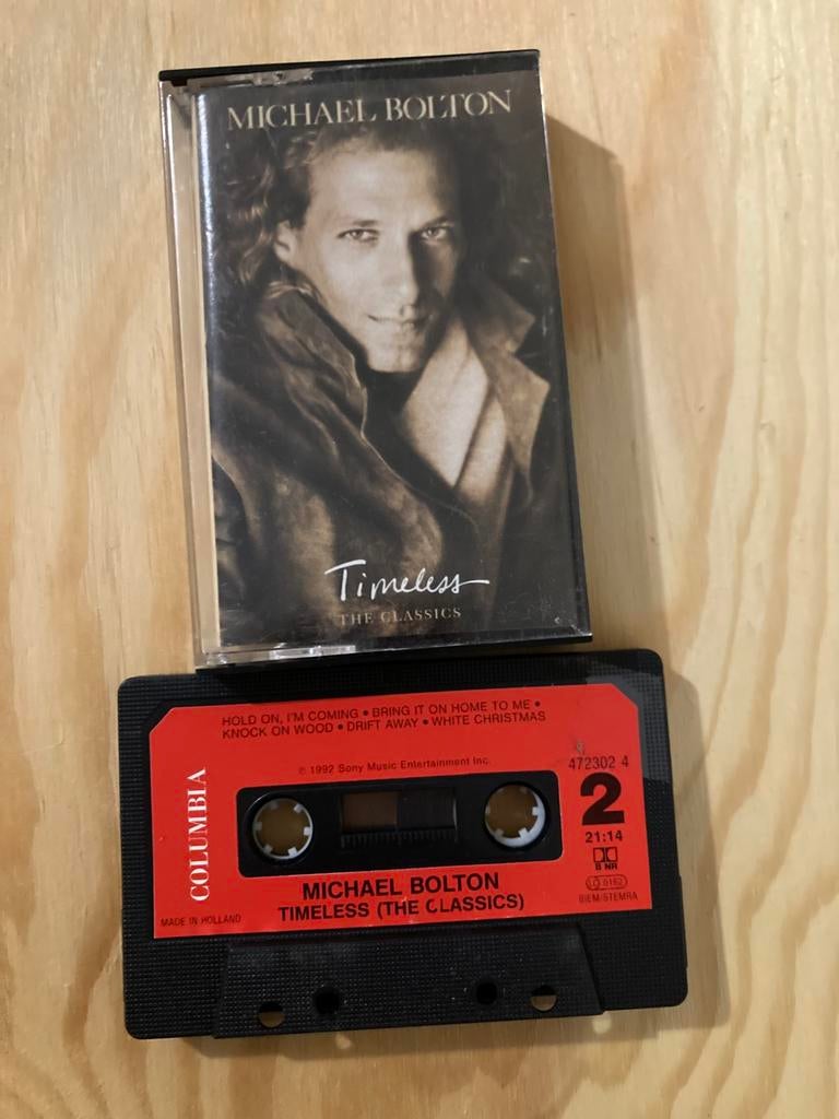Michael Bolton cassette, Cd's en Dvd's, Cassettebandjes, Ophalen of Verzenden, Zo goed als nieuw