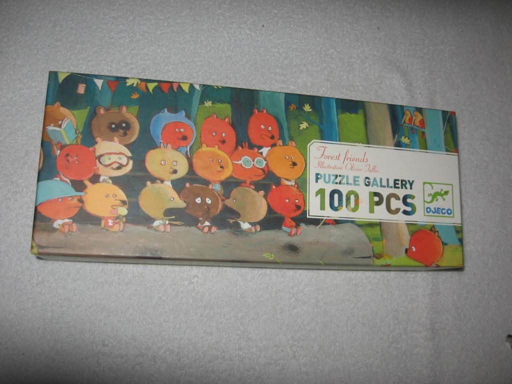 Forest friends Djeco puzzel, Enlèvement, Plus de 50 pièces, Comme neuf, 4 à 6 ans