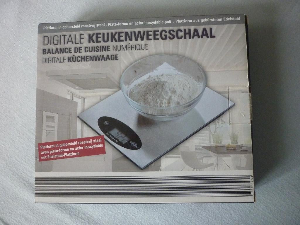 Digitale Keukenweegschaal Ningbo CMC, Minder dan 10 kg, Keukenweegschaal, Nieuw, Ophalen of Verzenden