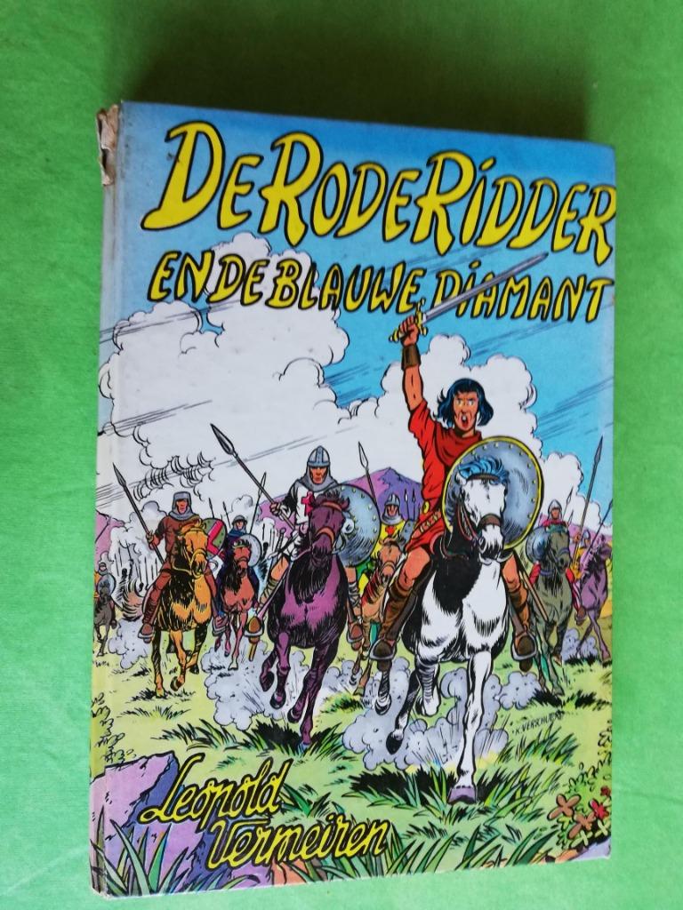 DE RODE RIDDER EN DE BLAUWE DIAMANT, Leopold Vermeiren, Boeken, Gelezen, Leopold Vermeiren, Ophalen of Verzenden, Fictie