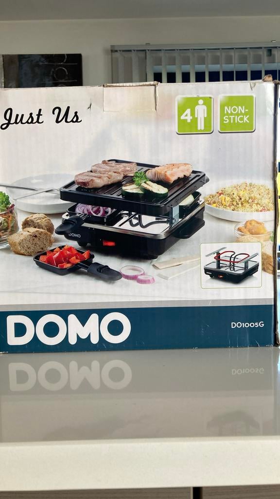 Appareil à raclette et gourmet, Ophalen of Verzenden, Nieuw, 4 t/m 7 personen