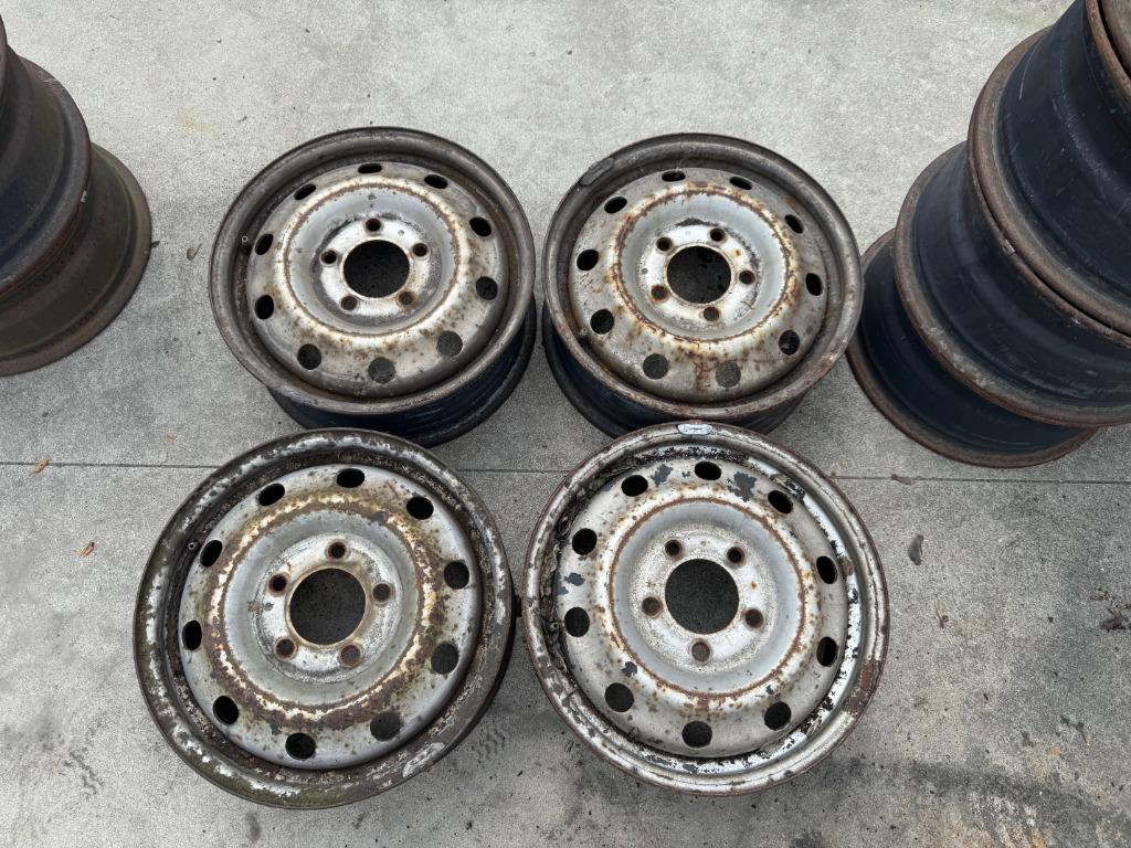 4 Renault Master 16 inch plaatmetalen velgen, Ophalen, Gebruikt, Renault