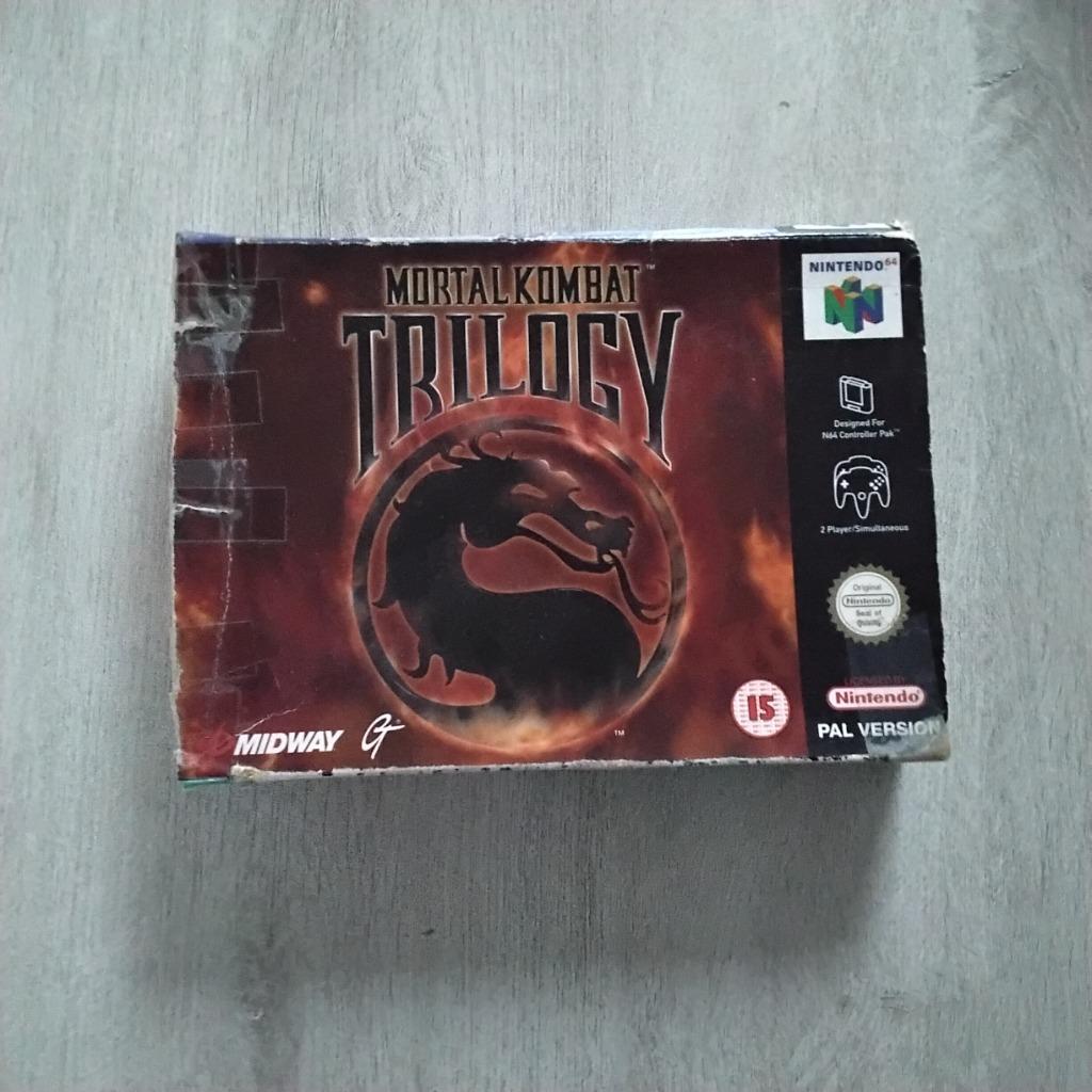 Nintendo 64 mortal kombat trilogy, Games en Spelcomputers, Ophalen of Verzenden, Gebruikt
