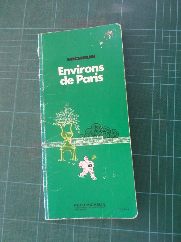 Michelin guide vert - environs de Paris - 1974, Boeken, Gelezen, Michelin, Ophalen of Verzenden, Reisgids of -boek