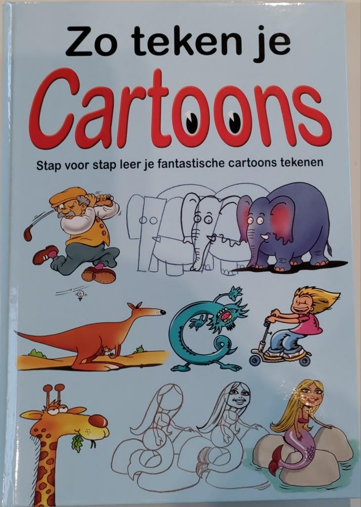 Boek: Zo teken je cartoons, Boeken, Ophalen, Nieuw, Geschikt voor kinderen