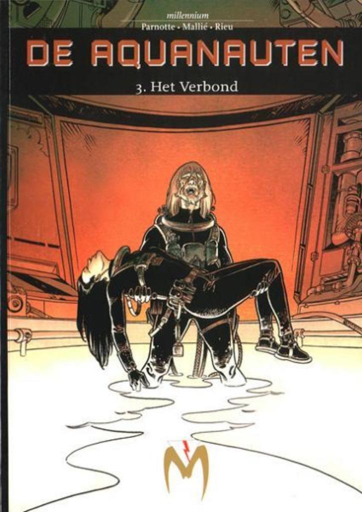 Stripreeks van " De aquanauten " H.C., Meerdere stripboeken, Ophalen of Verzenden, Zo goed als nieuw