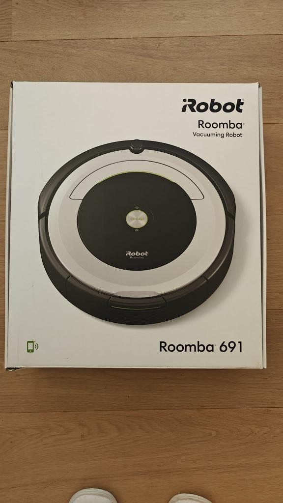 irobot roomba 691 robotstofzuiger, Ophalen of Verzenden, Gebruikt, Robotstofzuiger