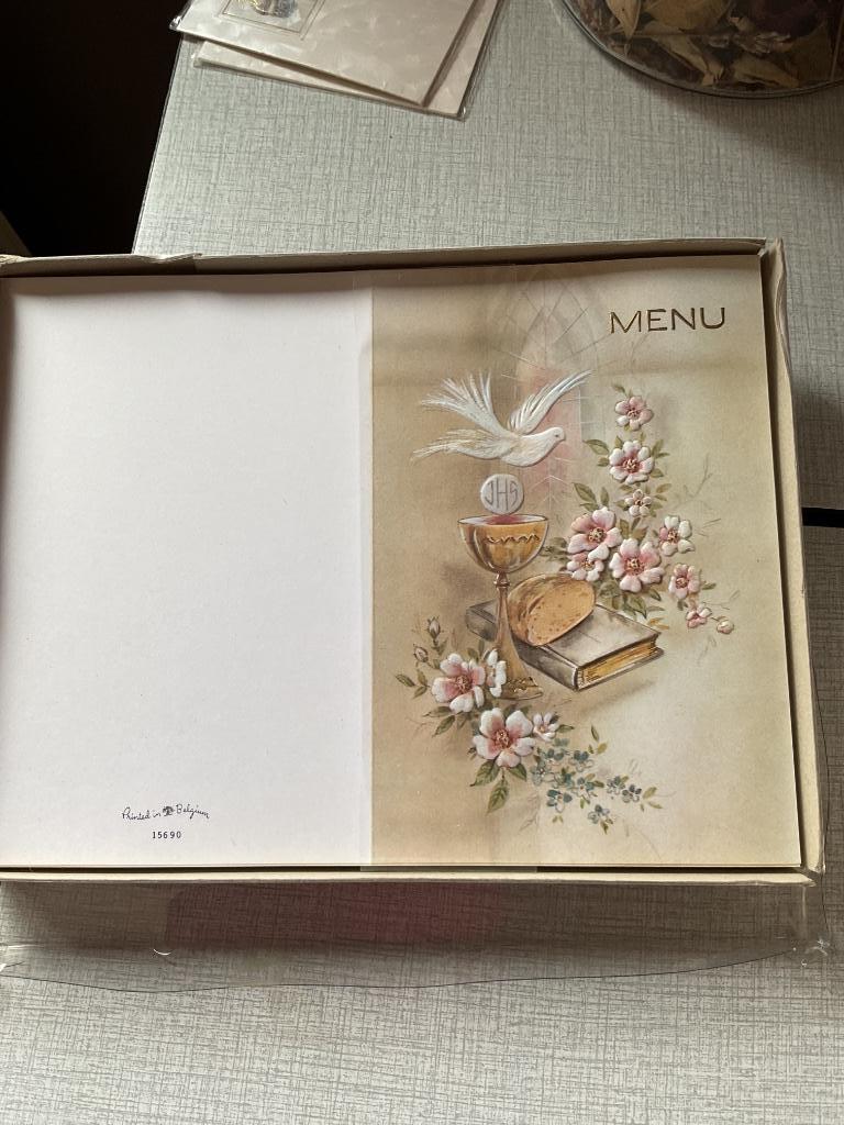 75 nieuwe menukaarten retro, Ophalen of Verzenden