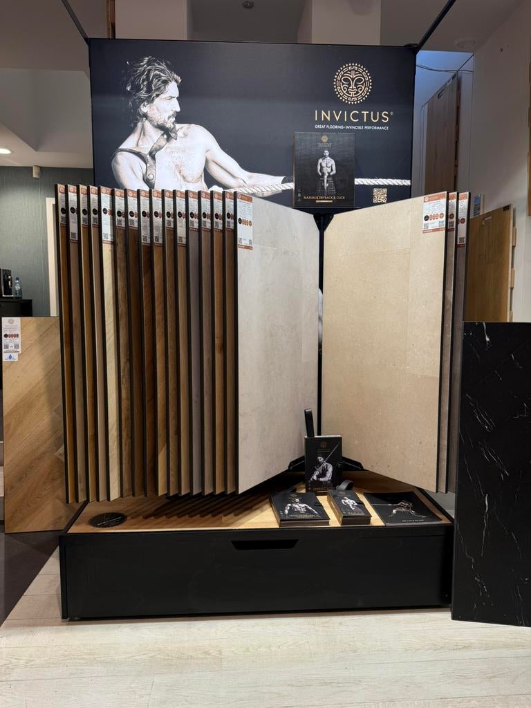 Invictus SPC 5mm – 0,55 Slijtlaag – Direct leverbaar, Doe-het-zelf en Bouw, Ophalen, Nieuw, Overige materialen, Vloerdelen of -planken