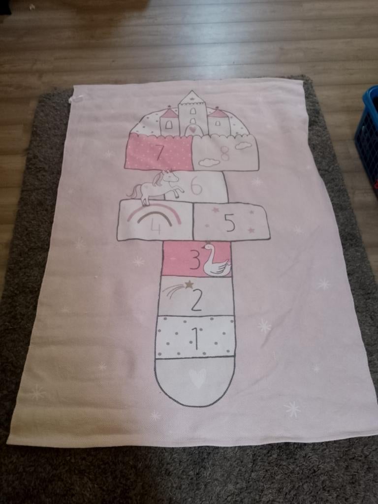 Mat tapijt kinderkamer unicorn, Ophalen of Verzenden, Zo goed als nieuw