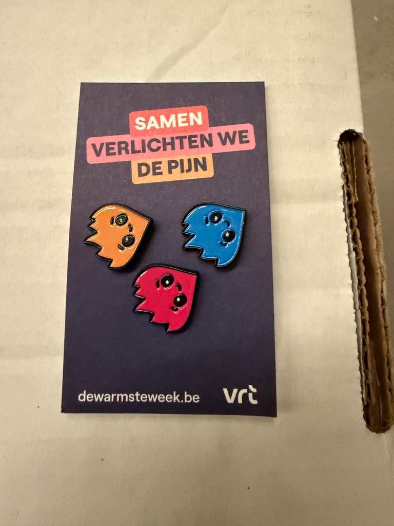 Warmste week pin, Ophalen of Verzenden, Zo goed als nieuw