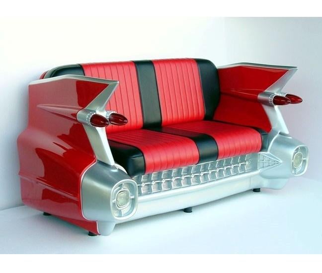 Sofa Cadillac - Autobank - met verlichting - 195 cm, Huis en Inrichting, Ophalen, Nieuw