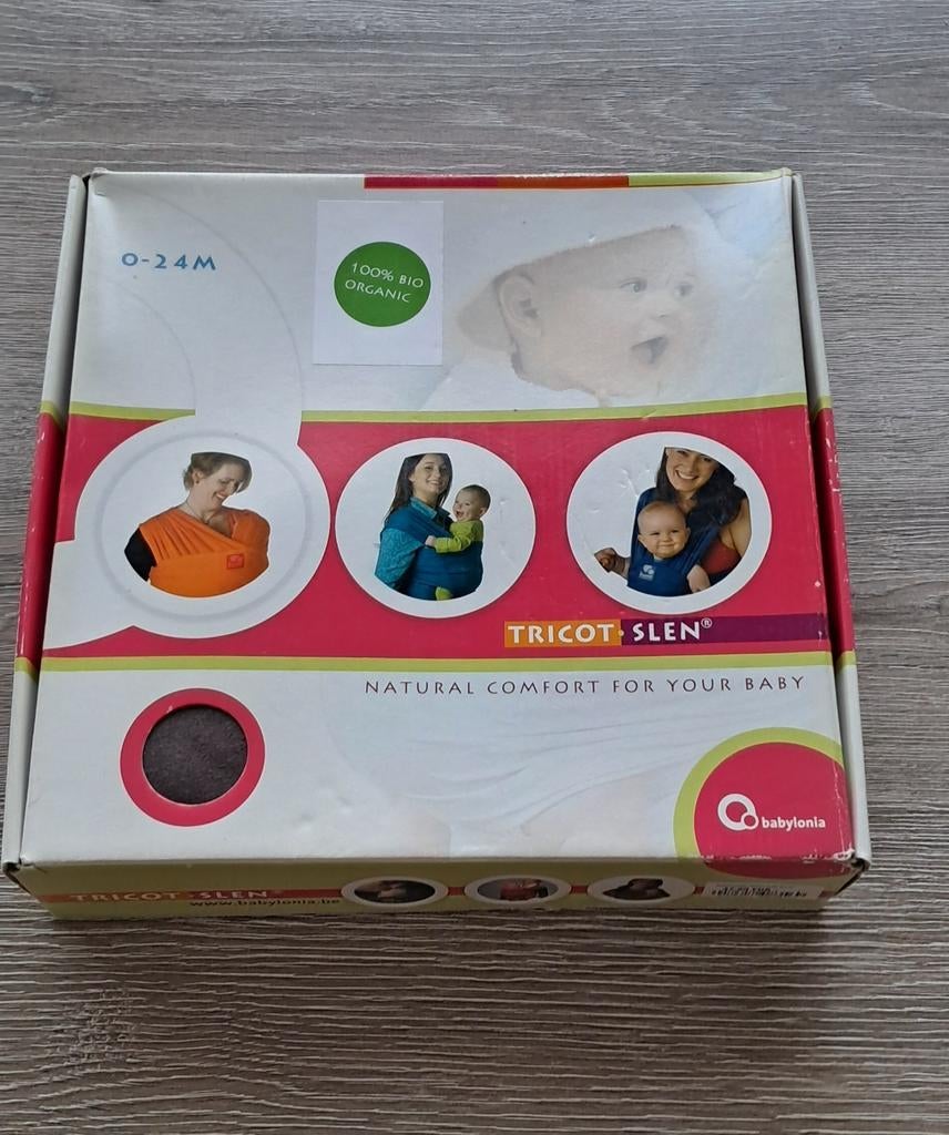Écharpe bio pour bébé Babylonia Tricot-Slen, Enfants & Bébés, Enlèvement ou Envoi, Utilisé, Écharpe de portage