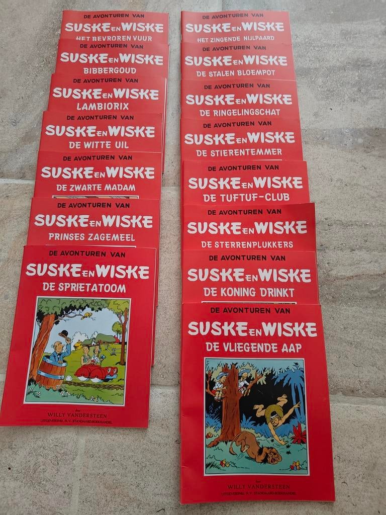 Suske en Wiske, reclame-uitgave voor de kranten., Boeken, Stripverhalen, Ophalen