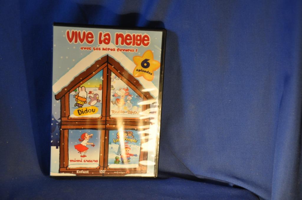 dvd vive la neige avec les heros favoris (120), Enlèvement ou Envoi, Dessin animé, Tous les âges, Autres genres