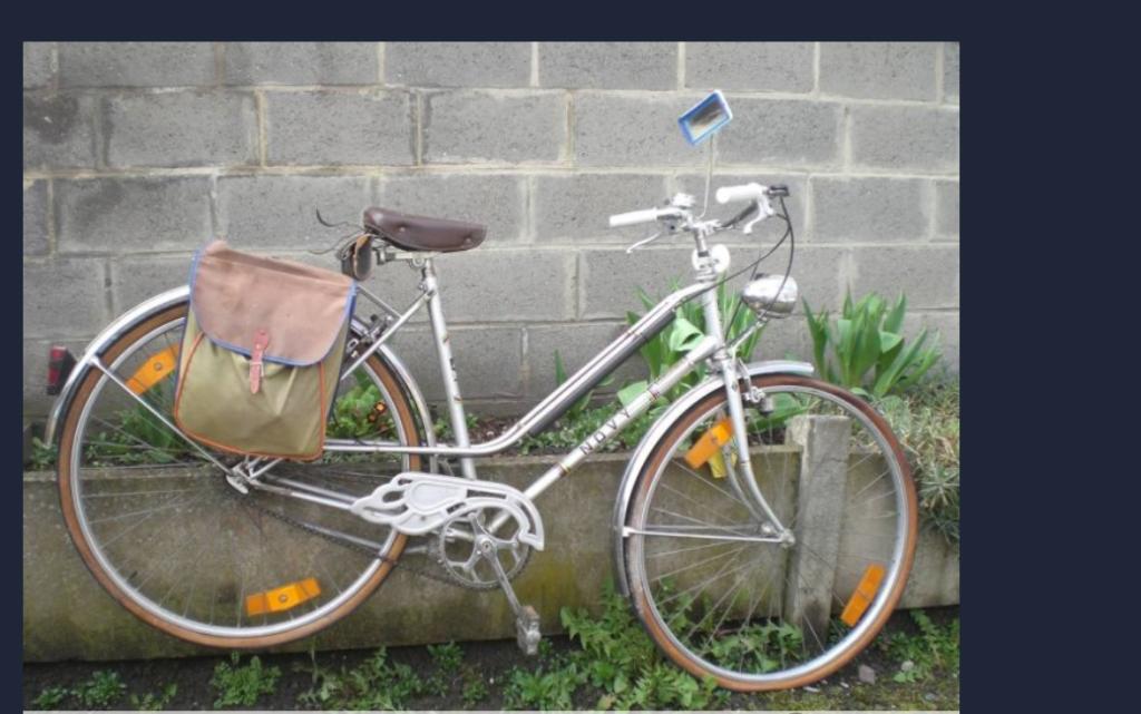 VELO vintage  NOVY 1988 Pour dame, 50 à 53 cm, Enlèvement, Utilisé, Accès (extra) bas
