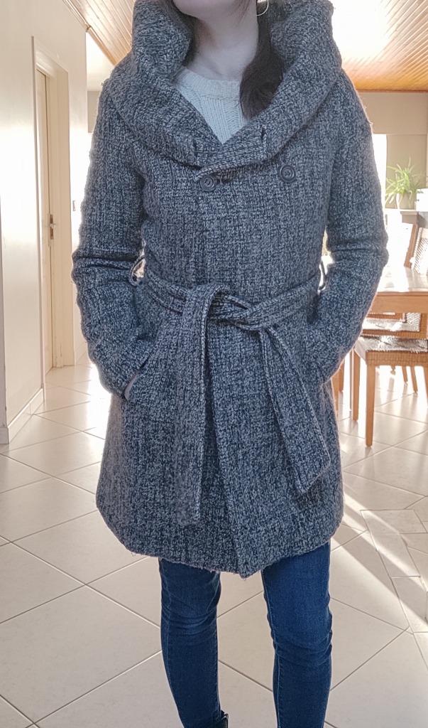 Manteau Zara taille S, ZARA, Gris, Enlèvement ou Envoi, Taille 36 (S)