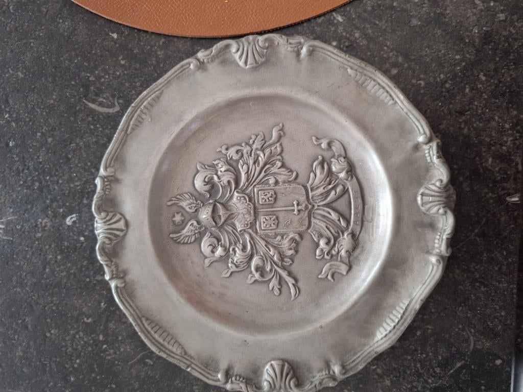 wapenschild Stad Aalst, Antiek en Kunst, Antiek | Tin, Ophalen
