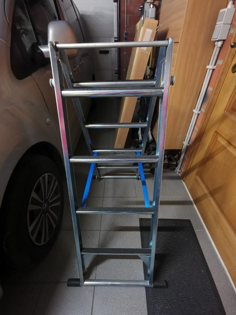 Unieke professionele steekwagen omvormbaar tot ladder, Doe-het-zelf en Bouw, Ophalen, Nieuw, Ladder