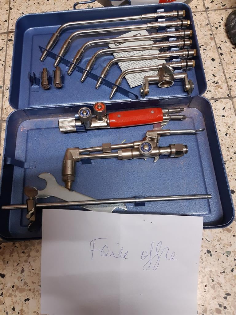 Set de lances de soudure au chalumeau, Doe-het-zelf en Bouw, Gereedschap | Lasapparaten