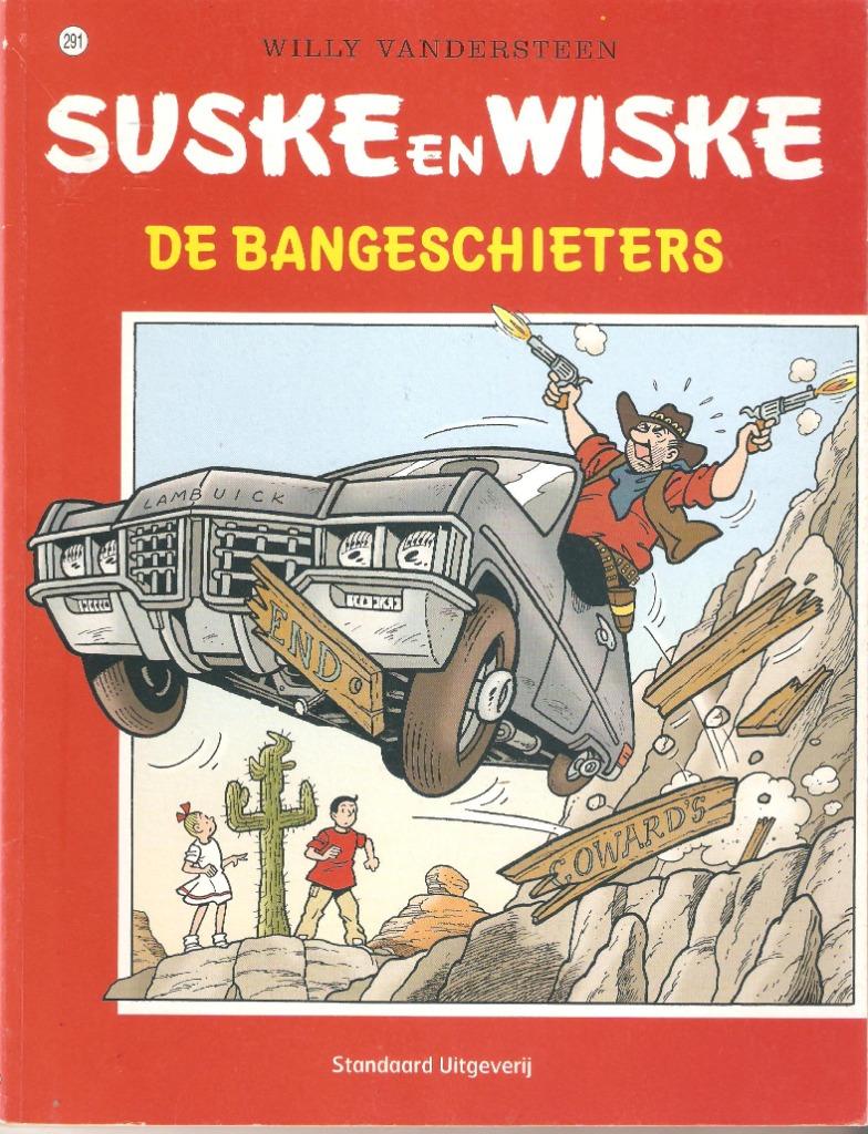 suske en wiske nr 291 de bangschieters 1ste en enige druk 20, Enlèvement ou Envoi, Willy Vandersteen, Une BD, Comme neuf
