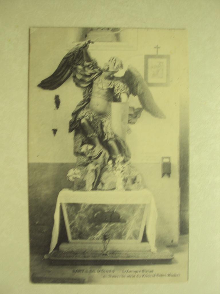 49923 - SART-LES-MOINES - L'ANTIQUE STATUE, Envoi