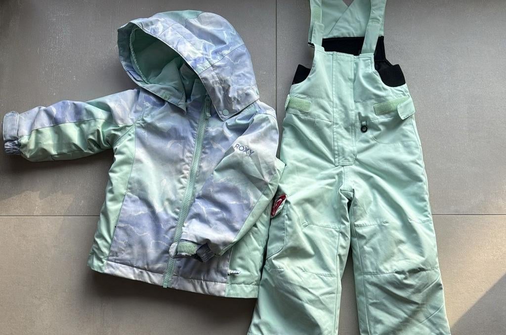 Skiset (broek + jas Roxy) 3j, Enlèvement ou Envoi, Comme neuf, Pantalon