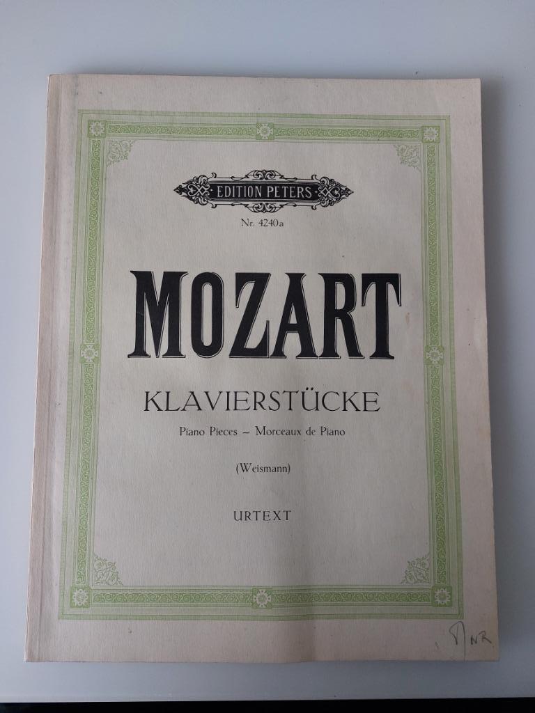Mozart, morceaux de piano, Livres, Enlèvement ou Envoi, Utilisé