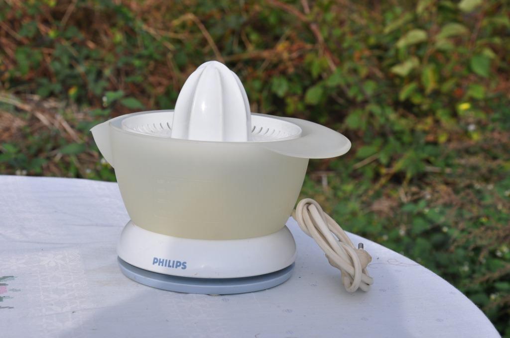 presse fruit electrique philips, Enlèvement ou Envoi, Utilisé, Électrique, Presse-agrume
