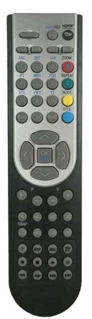 D'ACCORD. Télécommande OLE40350TI-B, TV, Hi-fi & Vidéo, Télécommandes, Enlèvement ou Envoi, Neuf, Originale, DVD