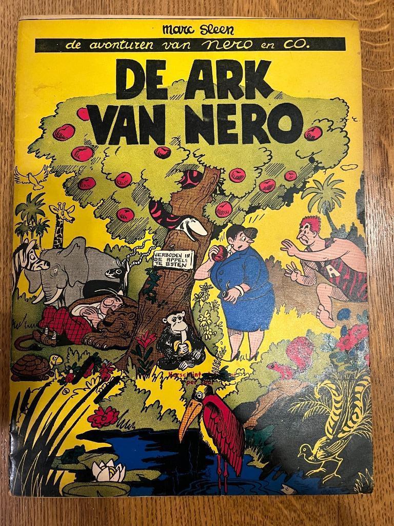 Album de bandes dessinées - L'Arche de Néron - Marc Sleen, Collections, Envoi