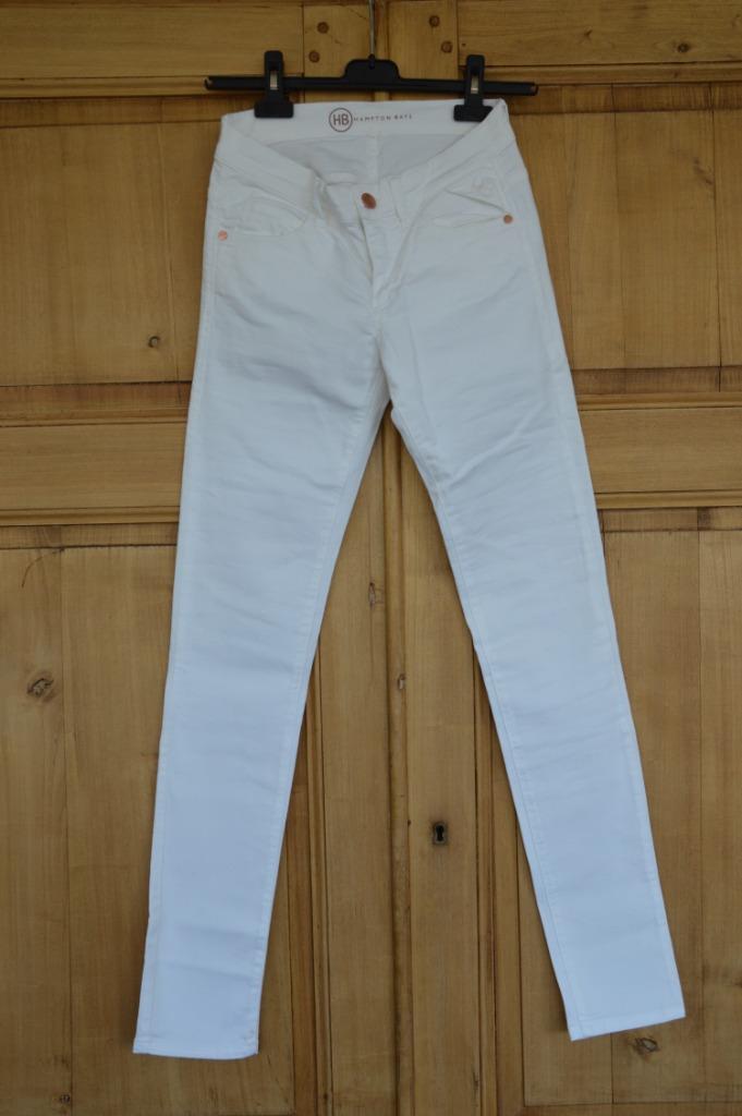 Prachtige witte broek (25) van Hampton Bays !!!, Hampton Bays, Blanc, Envoi, Comme neuf