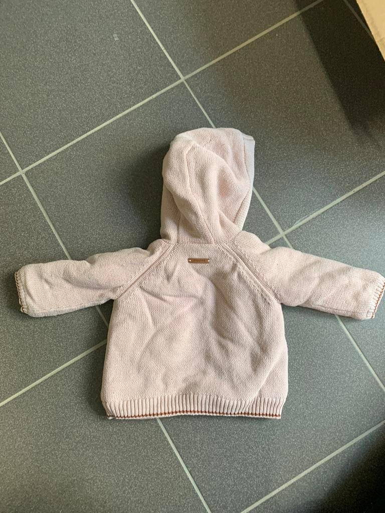 Roze jasje - 62, Zo goed als nieuw, Noppies, Meisje, Jasje