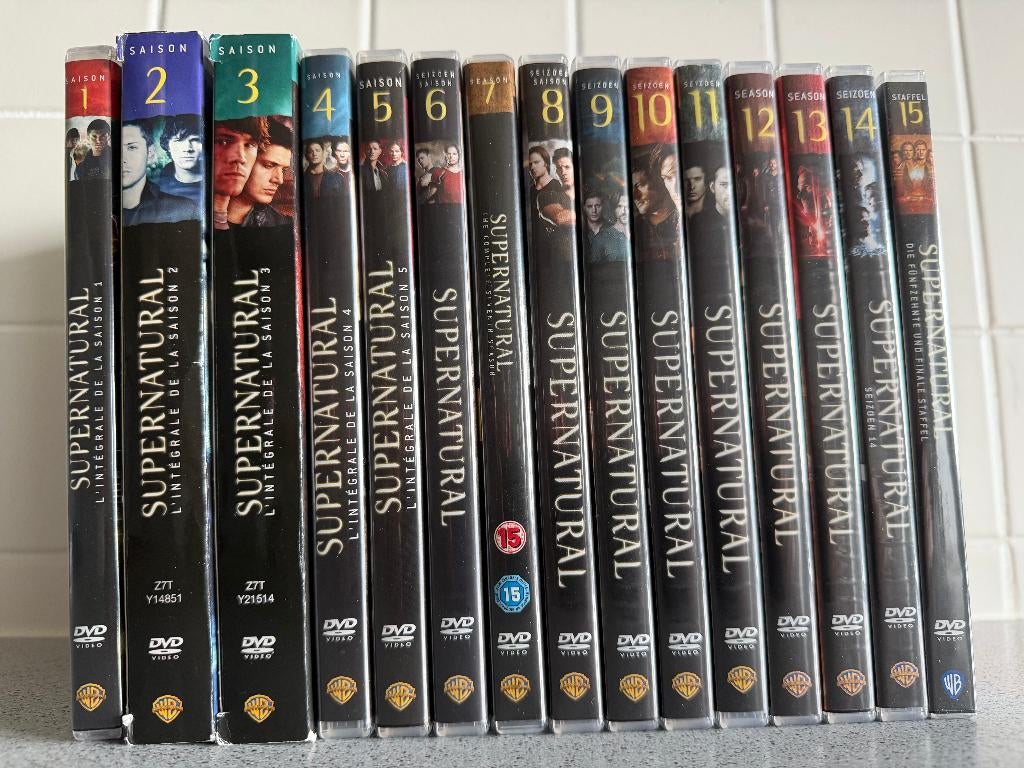 Supernatural, l'intégrale de la série en DVD, Vanaf 16 jaar, Ophalen of Verzenden, Gebruikt, Science Fiction en Fantasy