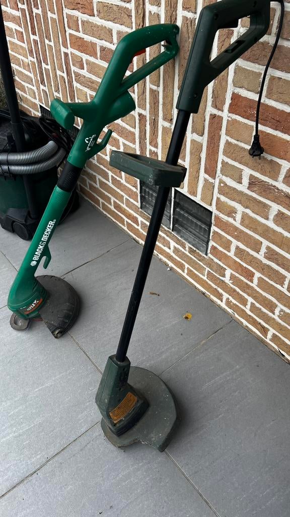 Grastrimmer / kantmaaier op kabel - black en decker, Tuin en Terras, Ophalen, Gebruikt